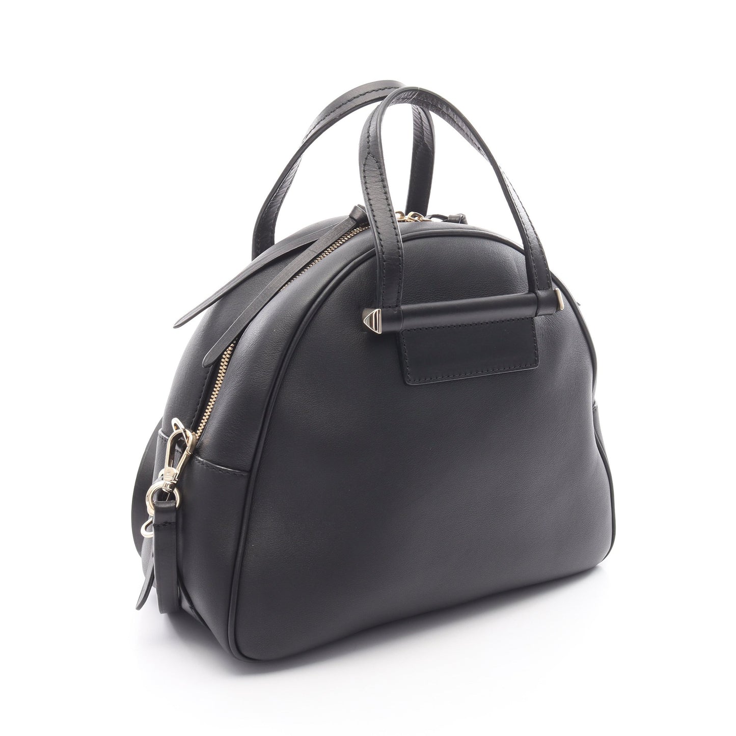 ヴァレンヌ ボーリング M ハンドバッグ レザー ブラック 2WAY ジミーチュウ バッグ JIMMY CHOO