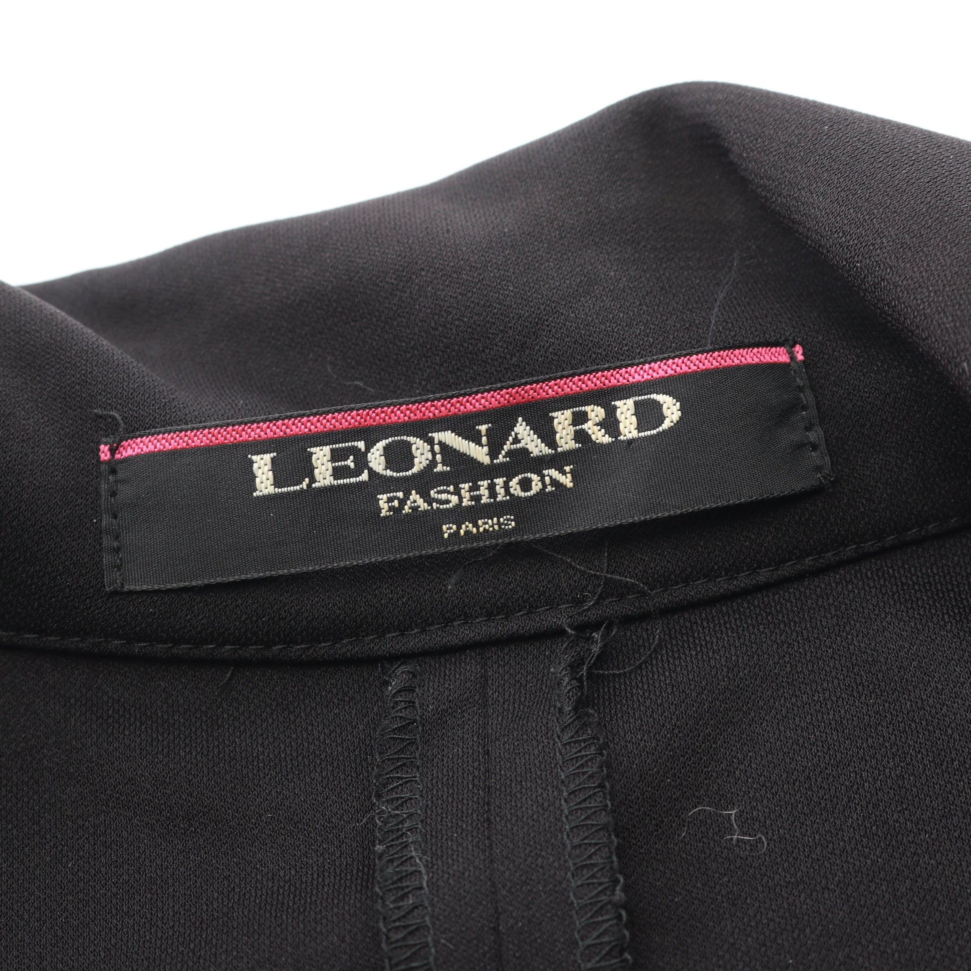 ジャケット ブラック ブラウン レオナールファッション アウター LEONARD FASHION