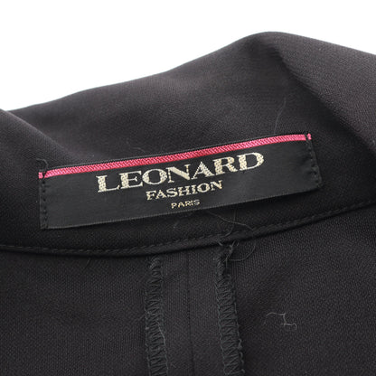 ジャケット ブラック ブラウン レオナールファッション アウター LEONARD FASHION