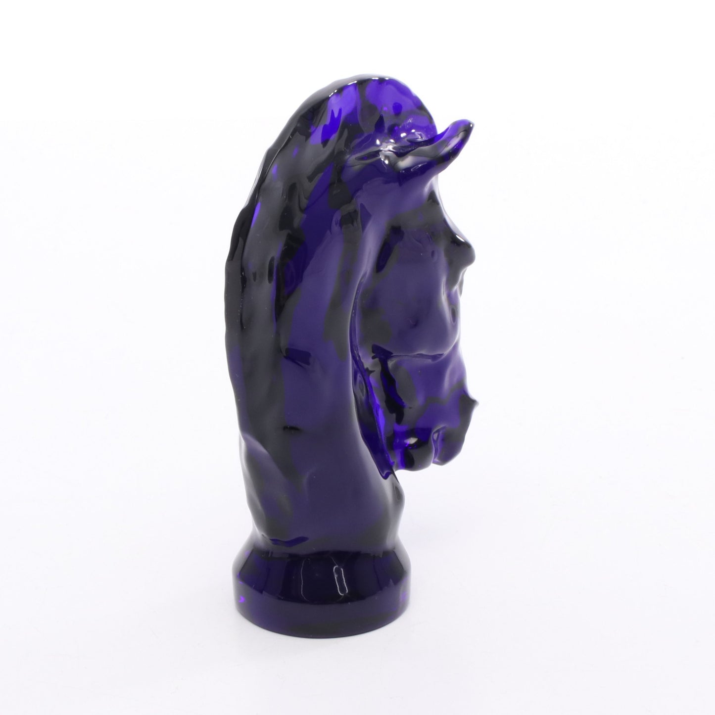 JEU DARK BLUE KNIGHT ペーパーウエイト インテリア ガラス ダークブルー サンルイ 財布・小物 SAINT LOUIS