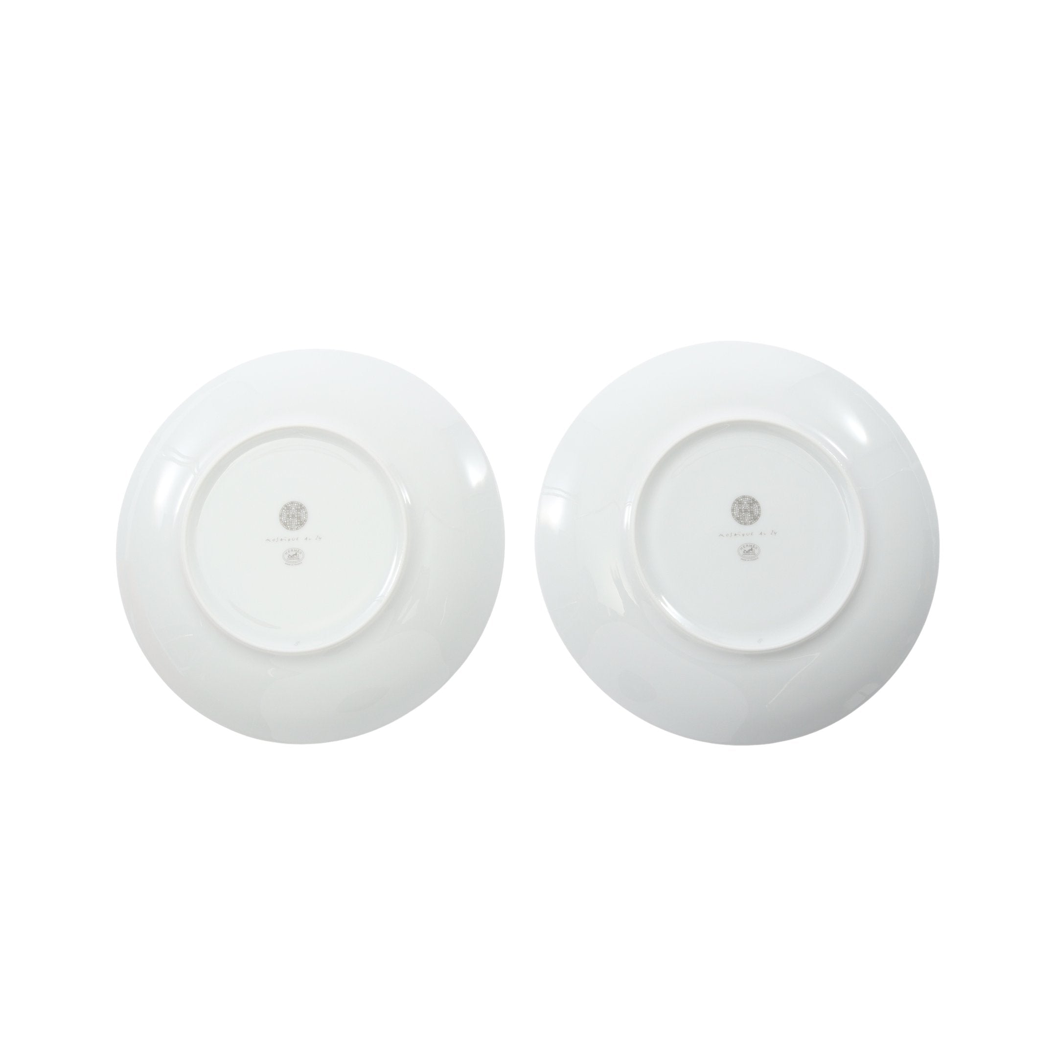 エルメス デザートプレート モザイク2枚セット