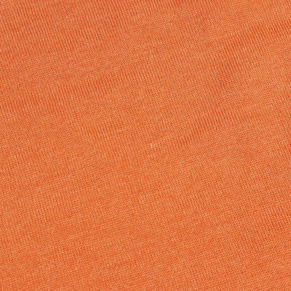 ニット クルーネック カシミヤ シルク オレンジ ボルドー エルメス トップス HERMES