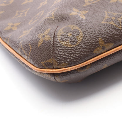 ミュゼットサルサ ショートストラップ モノグラム ショルダーバッグ PVC レザー ブラウン ルイヴィトン バッグ LOUIS VUITTON