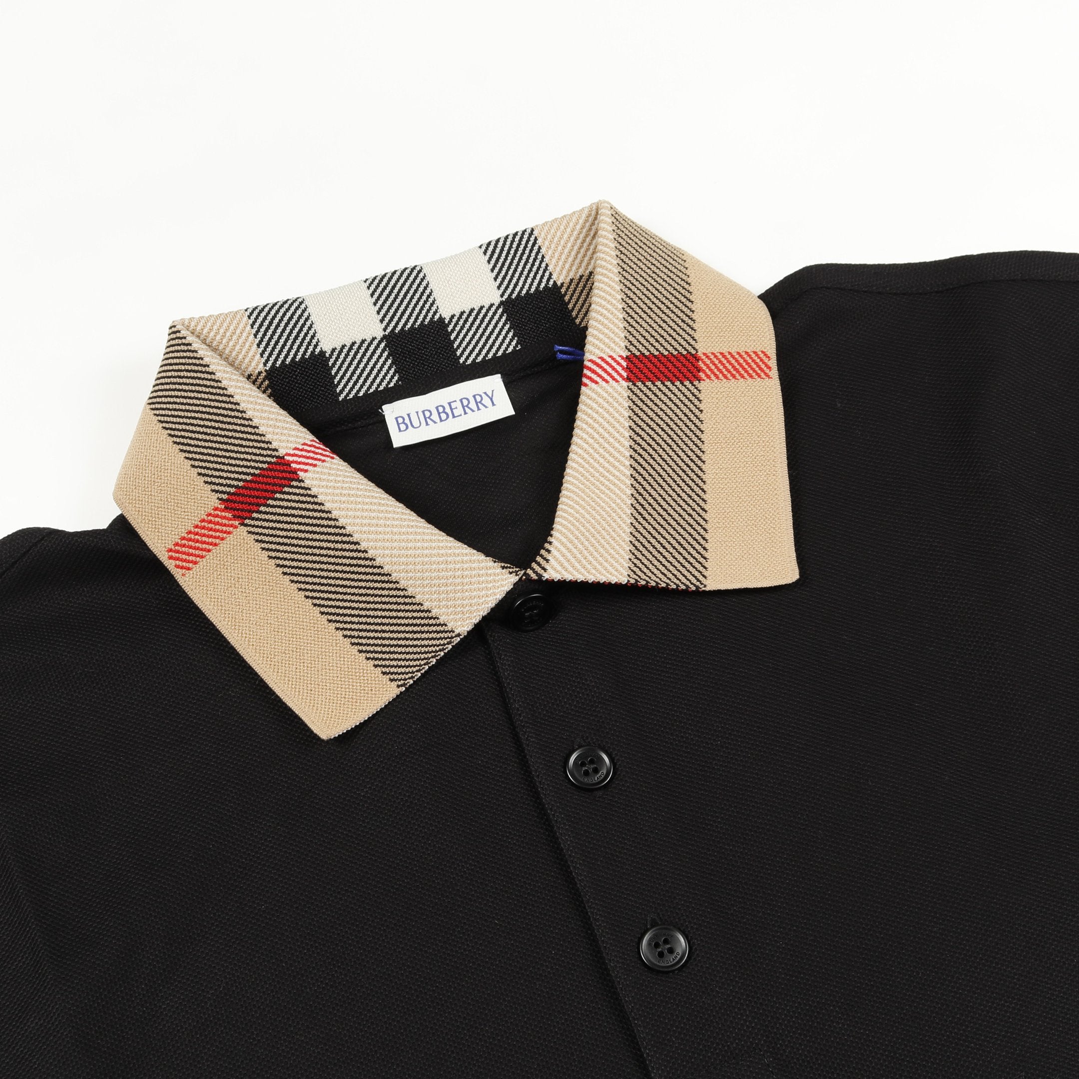 独特の素材 チェック柄ポロシャツflexwitme BURBERRY BURBERRY CHIEN