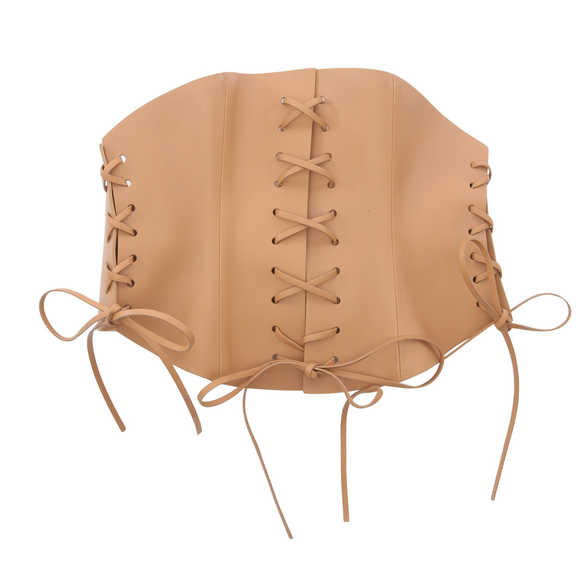 D-Lace Corset Belt コルセット ベルト レザー ライトブラウン クリスチャンディオール 財布・小物 Christian Dior