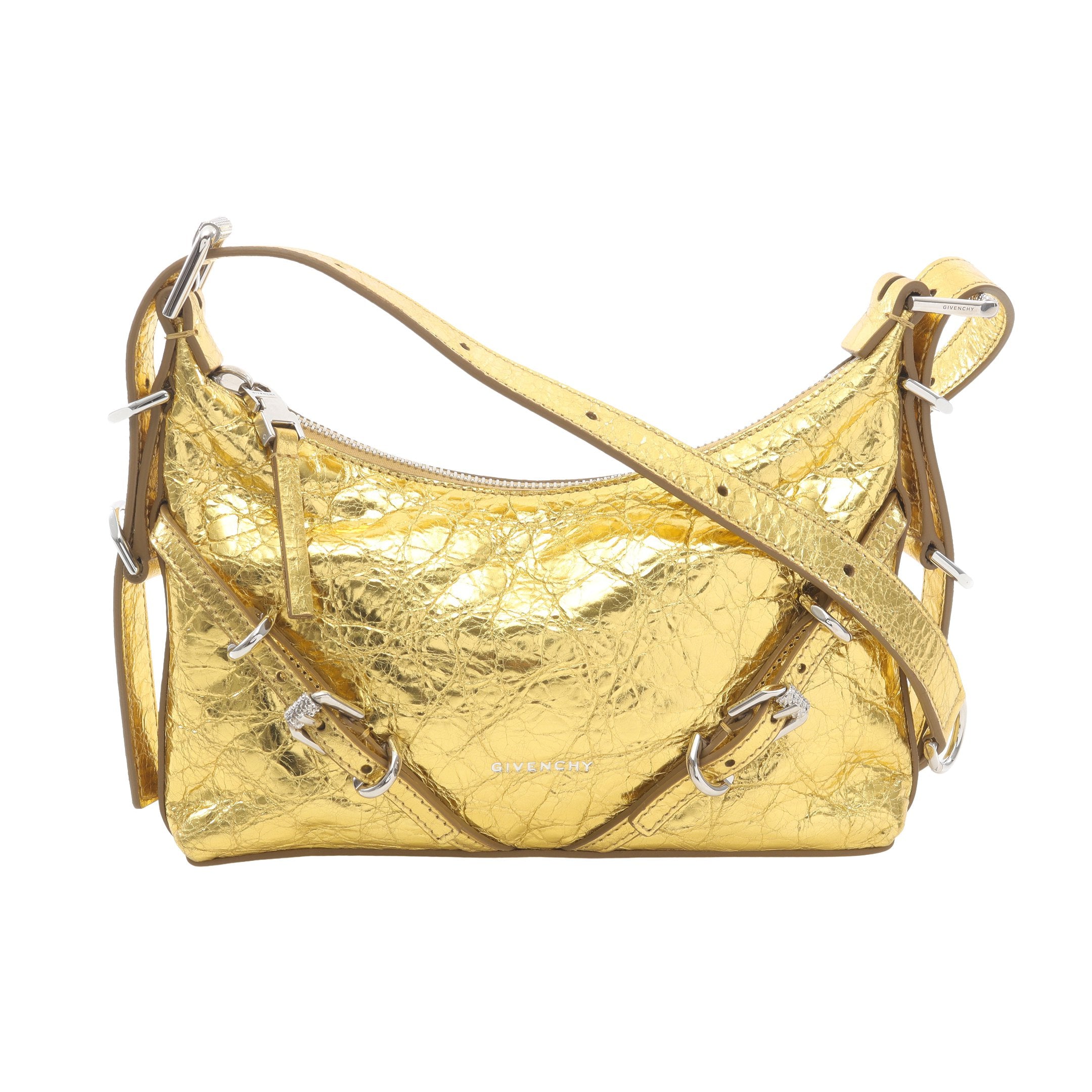 ジバンシィ GIVENCHY VOYOU ミニ ショルダーバッグ バッグ レザー レディース ゴールド系 BB50THB1RM715 【新品】 VOYOU ミニ ショルダーバッグ レザー ゴールド ジバンシィ – RECLO