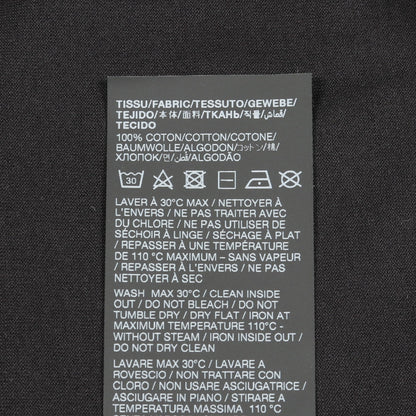 ミニロゴ Tシャツ クルーネック 半袖 コットン ブラック サンローランパリ トップス SAINT LAURENT PARIS