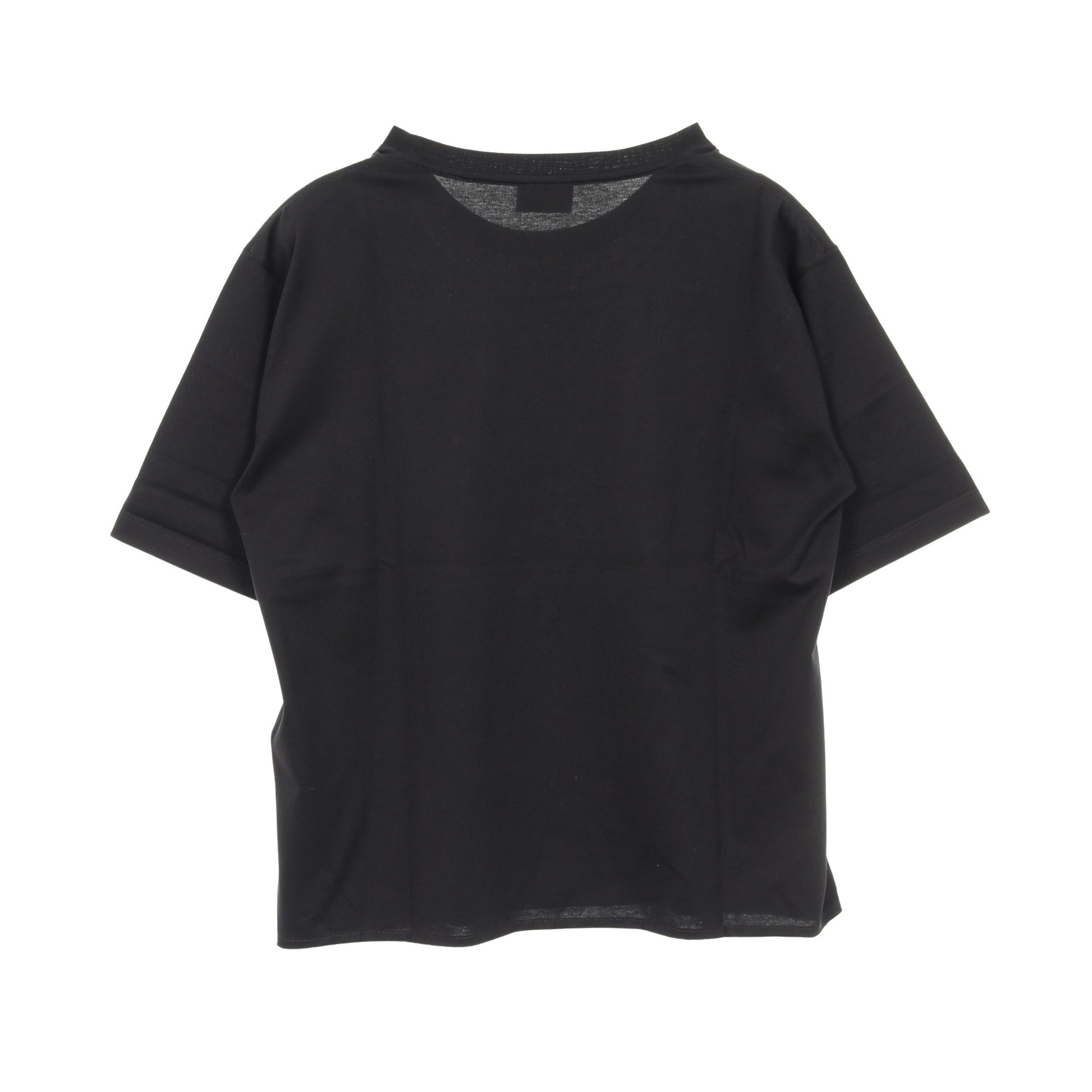 ミニロゴ Tシャツ クルーネック 半袖 コットン ブラック サンローランパリ トップス SAINT LAURENT PARIS