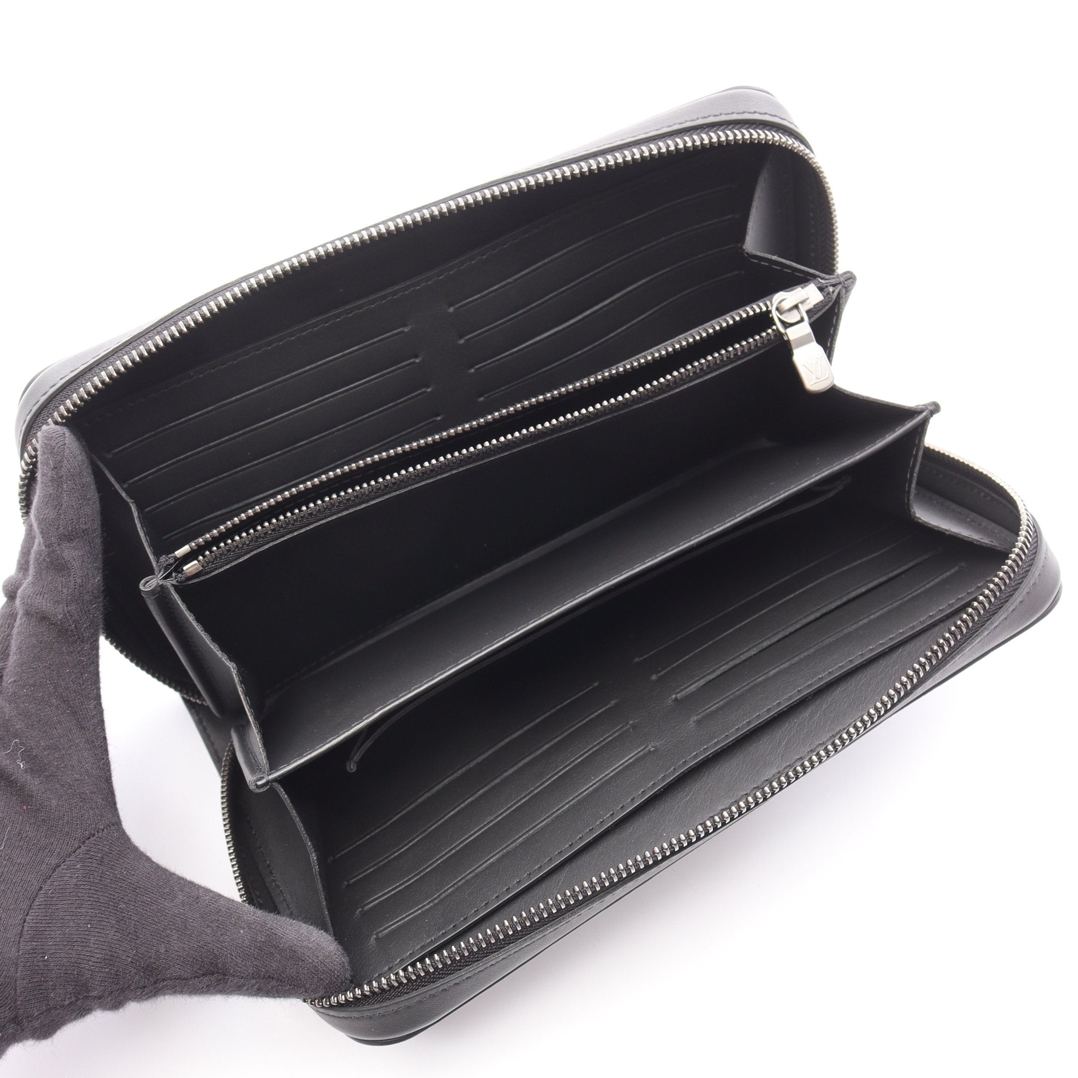 【新型】 ルイヴィトン ジッピーXL ダミエアンフィニ 長財布 オニキス 黒 ジッピーXL ダミエアンフィニ オニキス ラウンドファスナー長財布