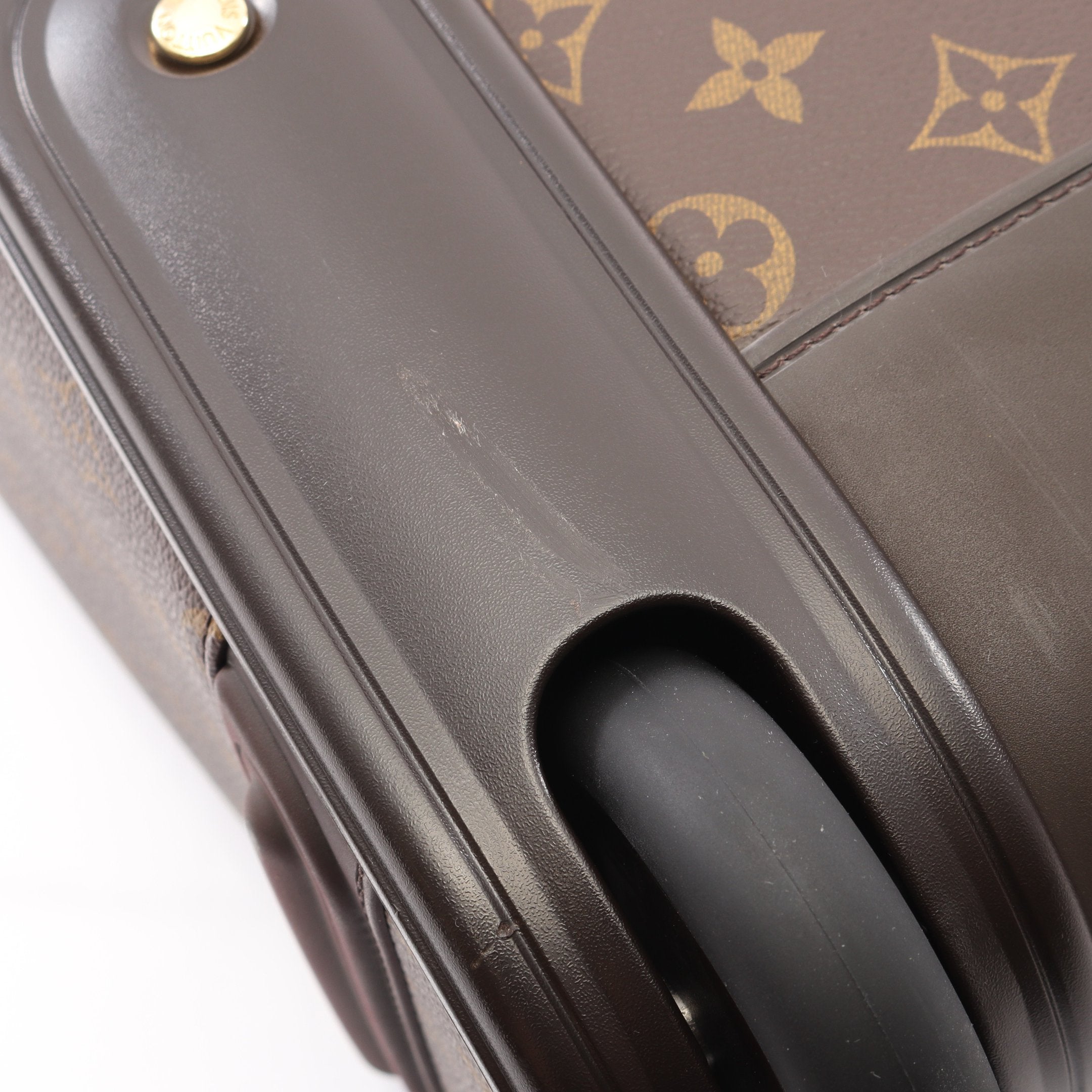 ペガス55 モノグラム キャリーケース スーツケース PVC レザー