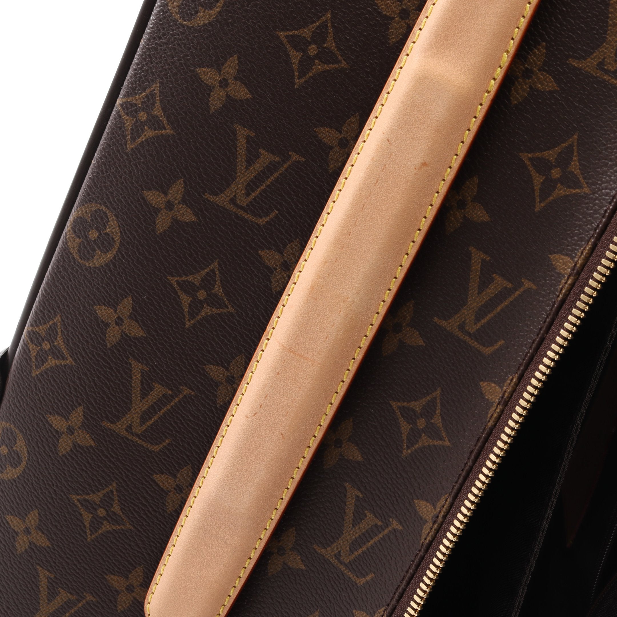 ペガス55 モノグラム キャリーケース スーツケース PVC レザー