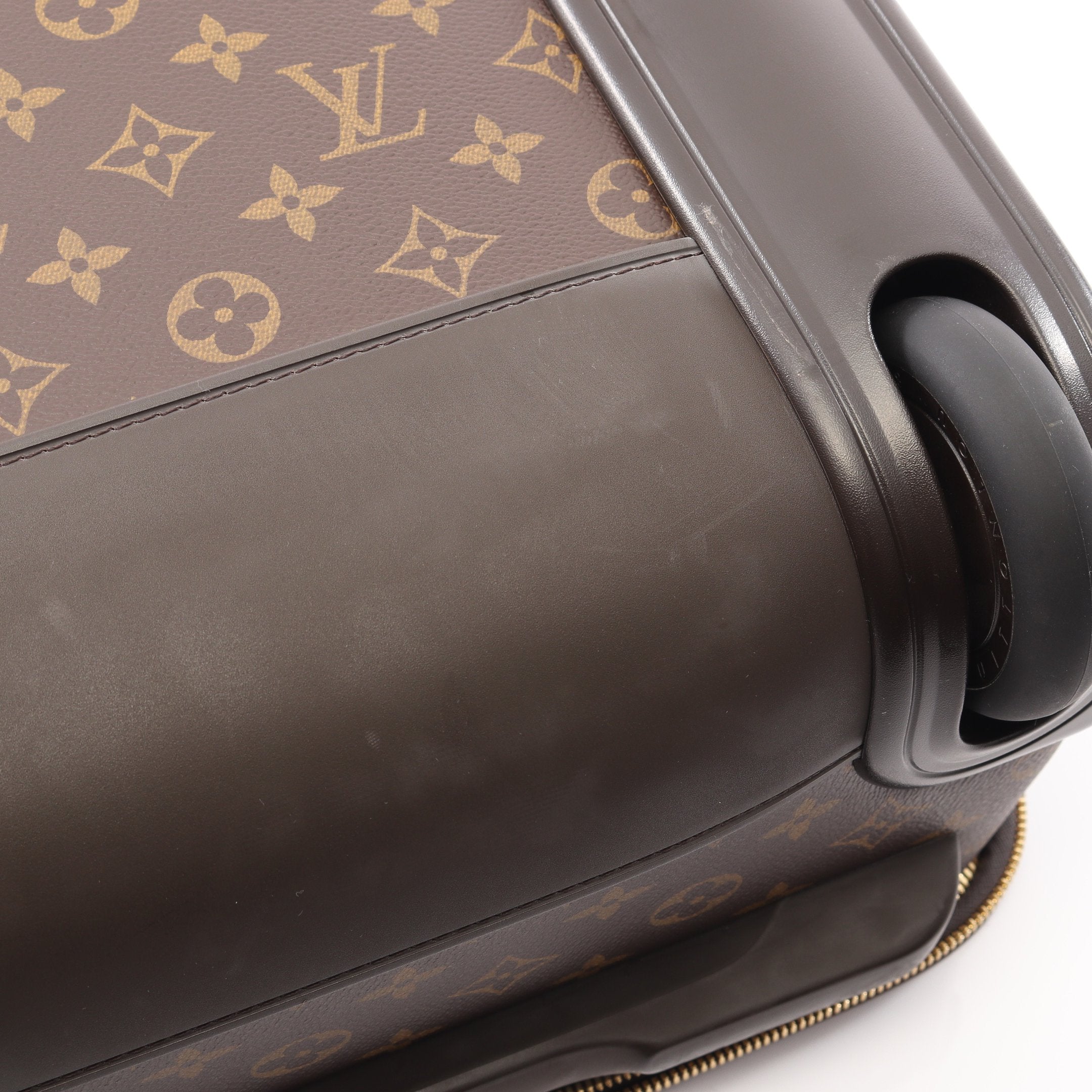 ペガス55 モノグラム キャリーケース スーツケース PVC レザー