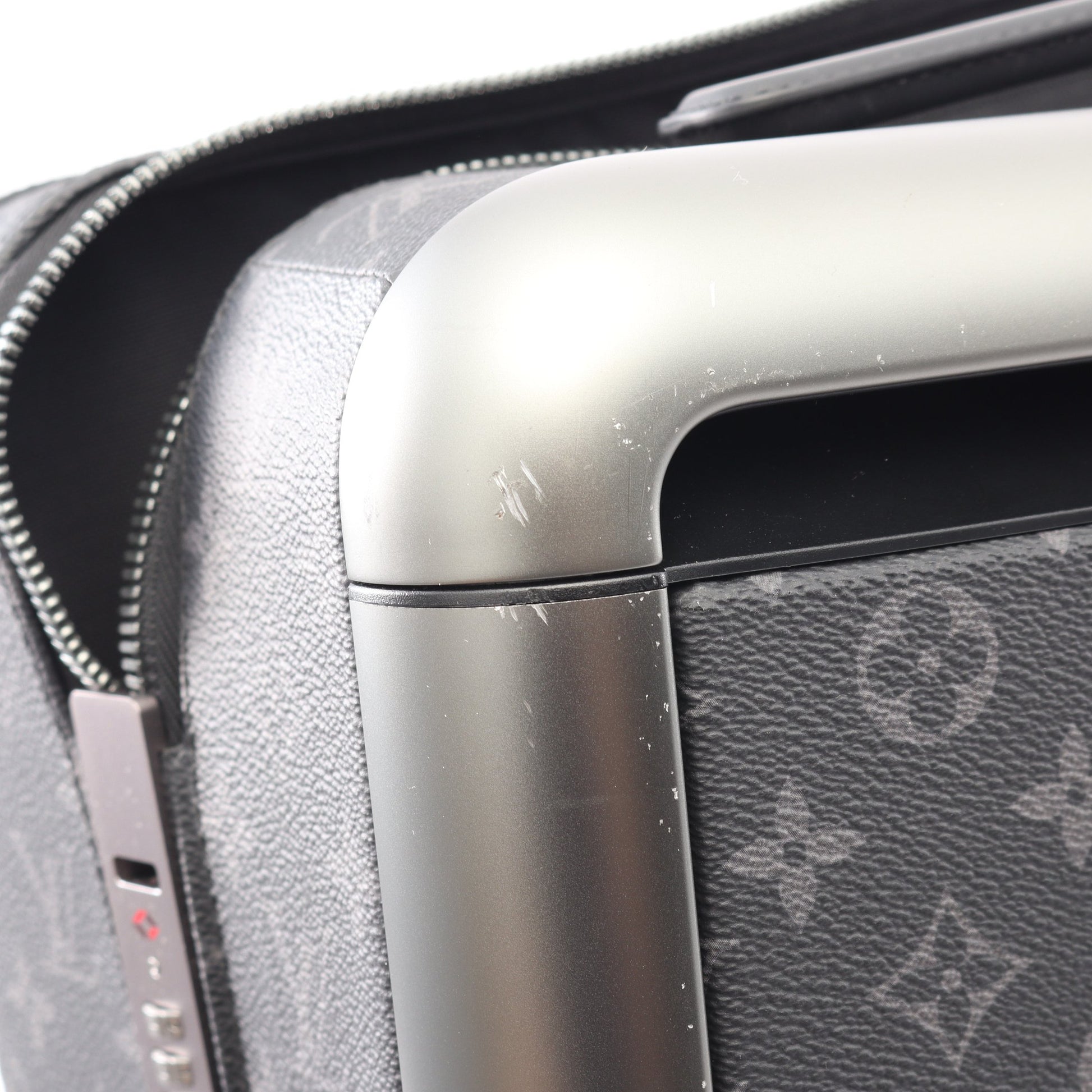 ホライゾン55 モノグラムエクリプス キャリーケース スーツケース PVC レザー ブラック ルイヴィトン バッグ LOUIS VUITTON