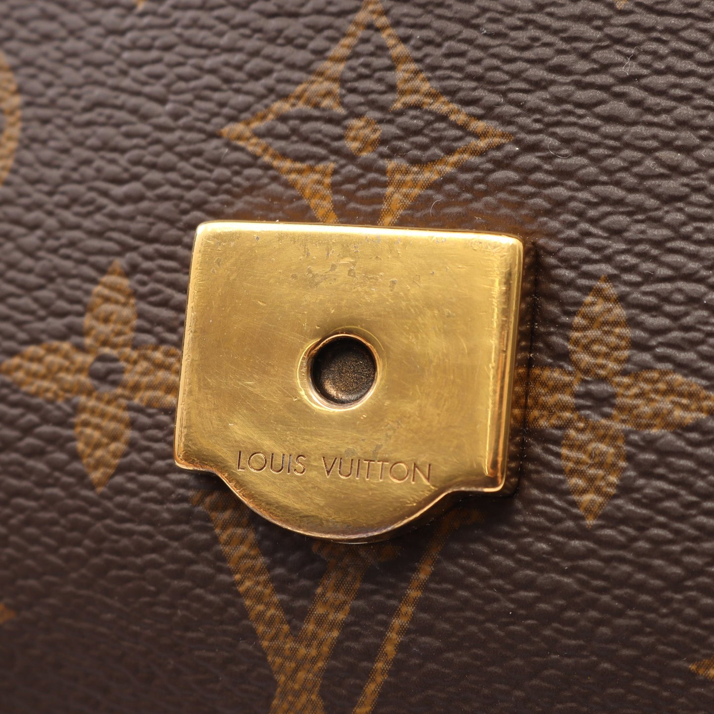 パッシー モノグラム チェーンショルダーバッグ PVC レザー ブラウン ブラック ルイヴィトン バッグ LOUIS VUITTON