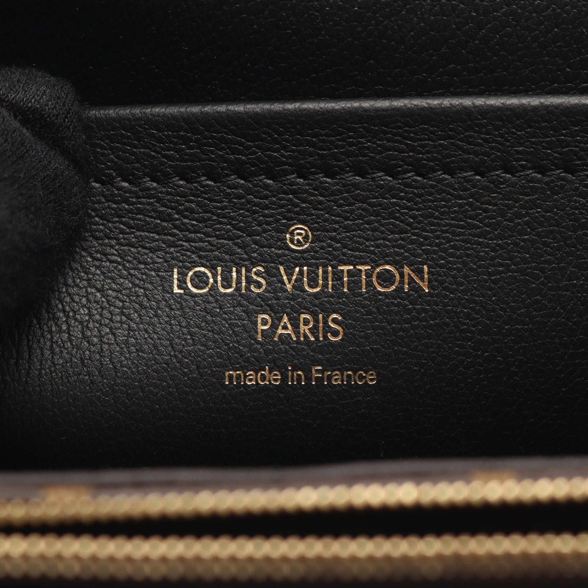サック マルソー モノグラム チェーンショルダーバッグ PVC レザー ブラウン ブラック ルイヴィトン バッグ LOUIS VUITTON