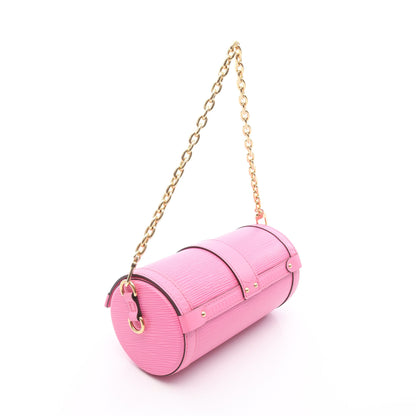 パピヨントランク エピ ローズ チェーンハンドバッグ レザー ピンク ルイヴィトン バッグ LOUIS VUITTON