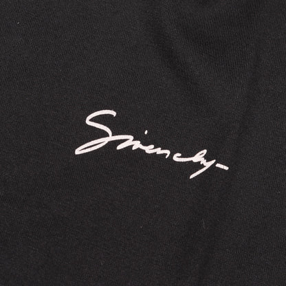 Tシャツ ロゴ コットン ブラック ライトピンク バックプリント ジバンシィ トップス GIVENCHY