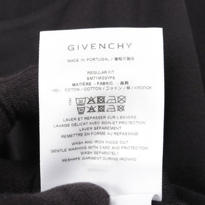 Tシャツ ロゴ コットン ブラック ライトピンク バックプリント ジバンシィ トップス GIVENCHY