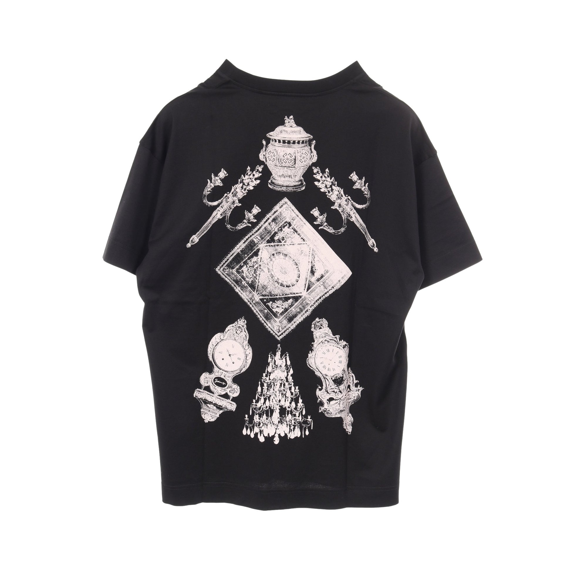 Tシャツ ロゴ コットン ブラック ライトピンク バックプリント ジバンシィ トップス GIVENCHY