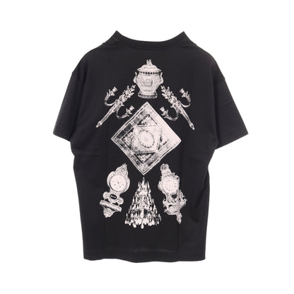 Tシャツ ロゴ コットン ブラック ライトピンク バックプリント ジバンシィ トップス GIVENCHY