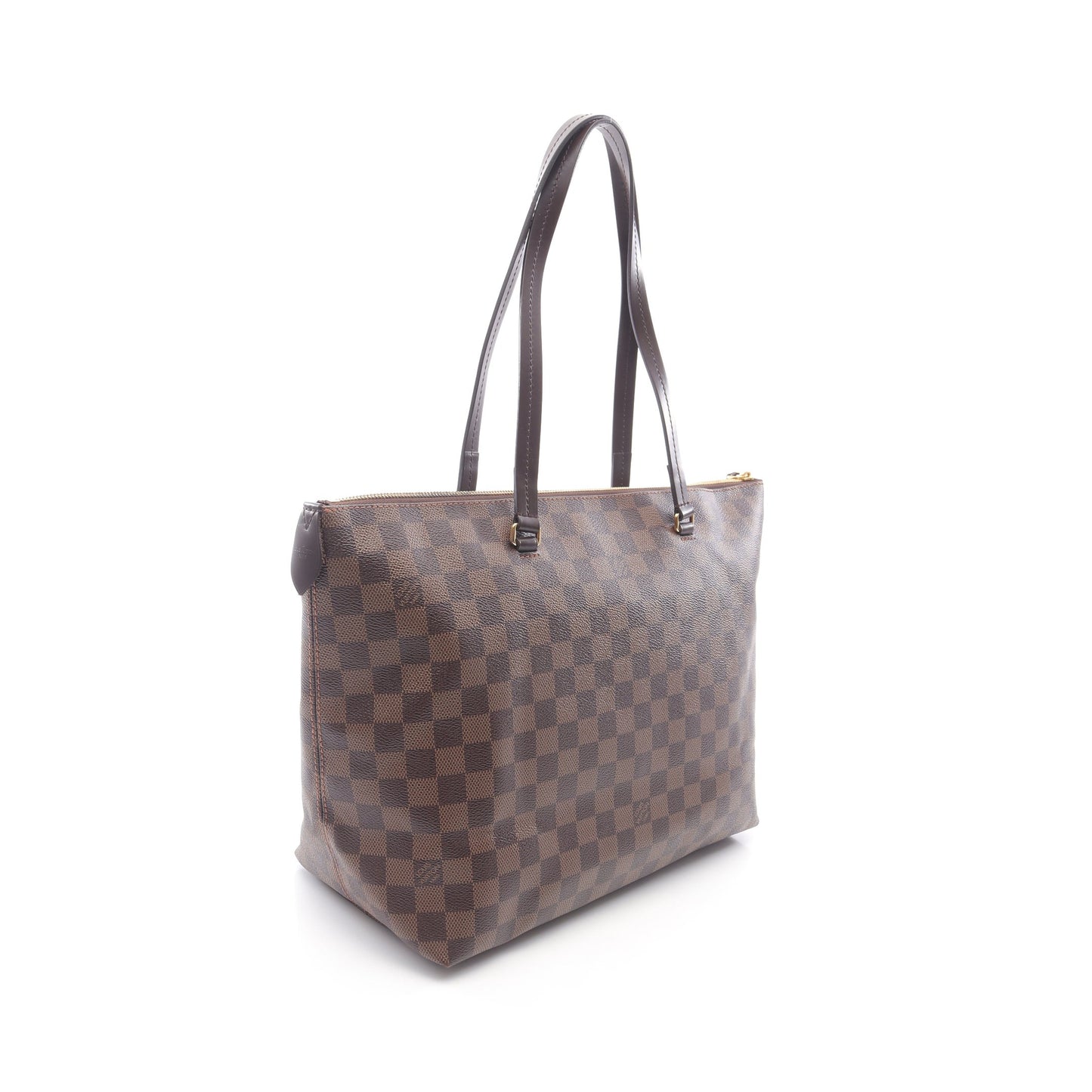 イエナMM ダミエエベヌ ショルダーバッグ トートバッグ PVC レザー ブラウン ルイヴィトン バッグ LOUIS VUITTON