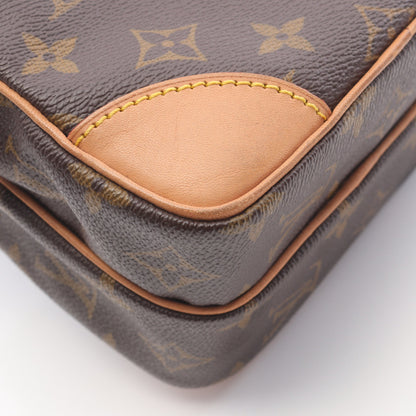 アマゾン モノグラム ショルダーバッグ PVC レザー ブラウン ルイヴィトン バッグ LOUIS VUITTON