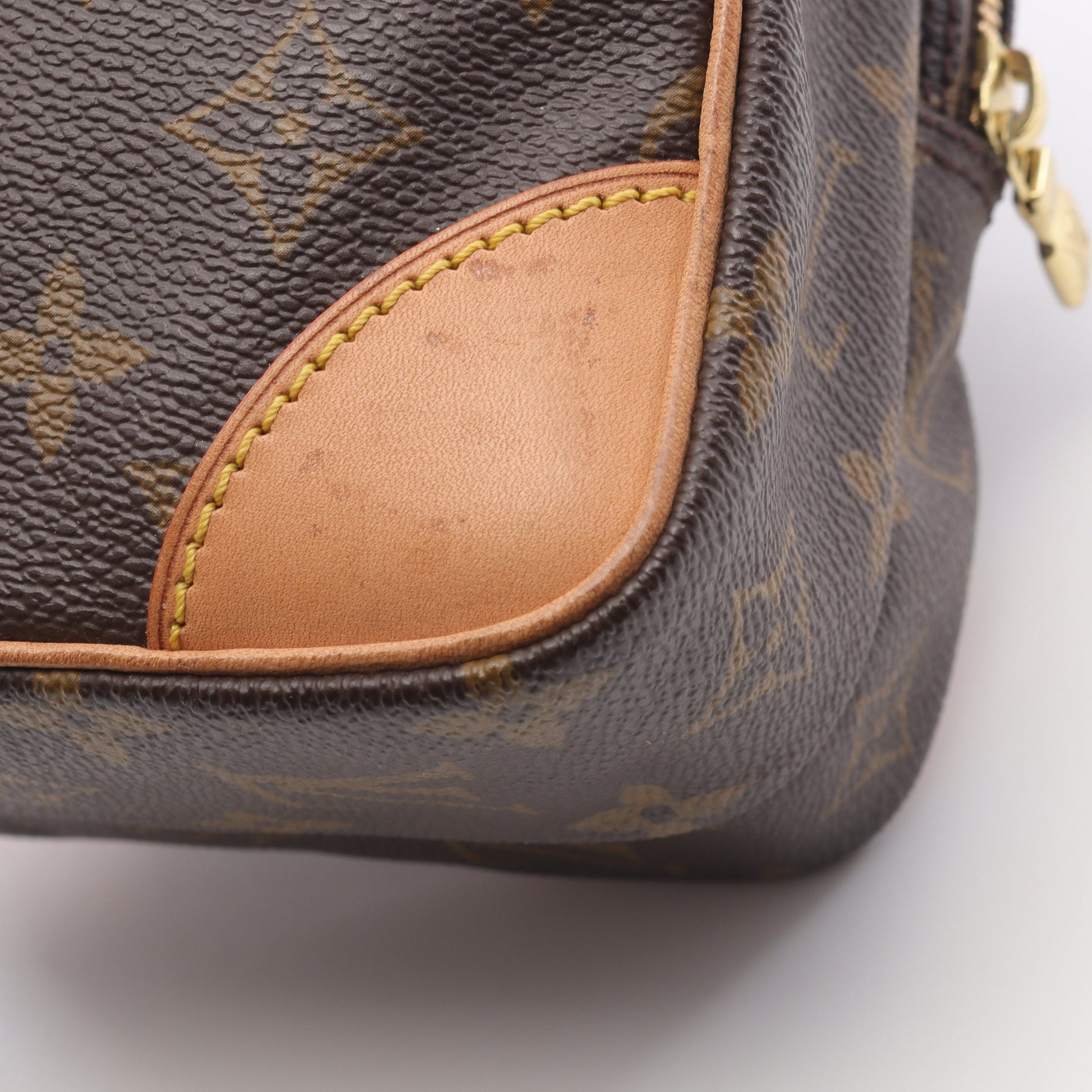 アマゾン モノグラム ショルダーバッグ PVC レザー ブラウン ルイヴィトン バッグ LOUIS VUITTON