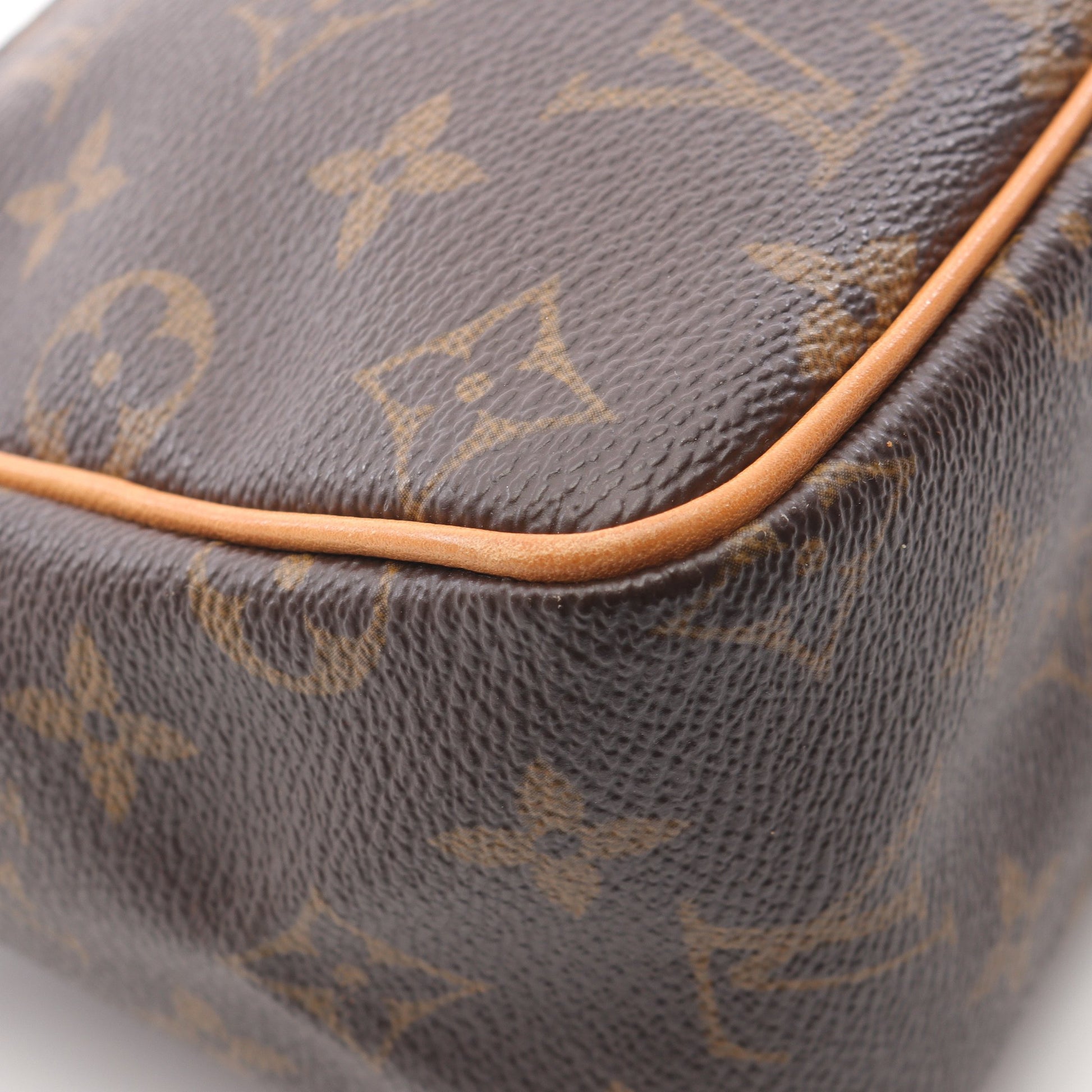 ヴィバシテPM モノグラム ショルダーバッグ PVC レザー ブラウン ルイヴィトン バッグ LOUIS VUITTON