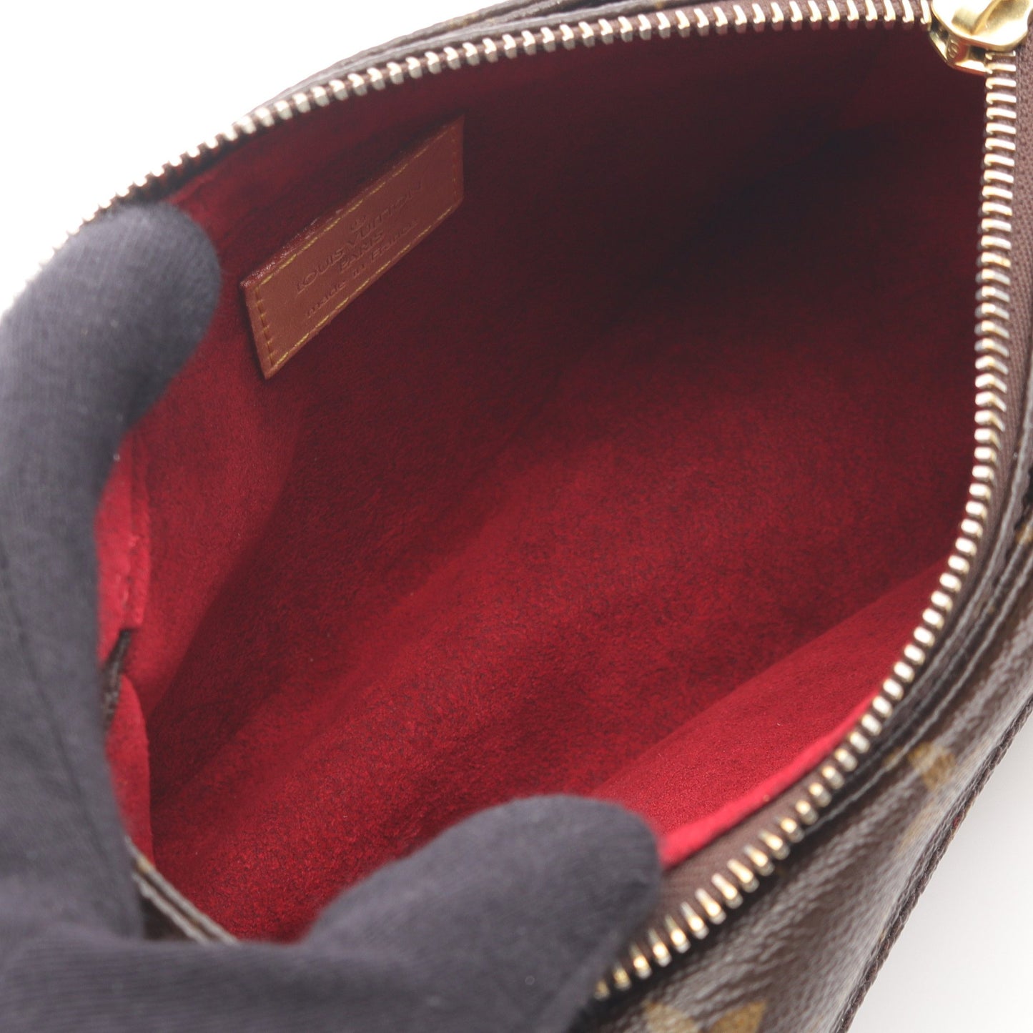 ヴィバシテPM モノグラム ショルダーバッグ PVC レザー ブラウン ルイヴィトン バッグ LOUIS VUITTON