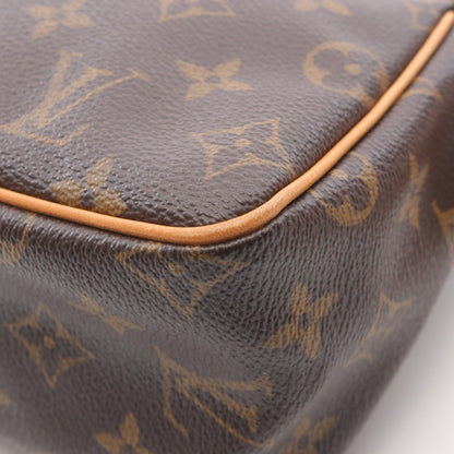 ヴィバシテPM モノグラム ショルダーバッグ PVC レザー ブラウン ルイヴィトン バッグ LOUIS VUITTON