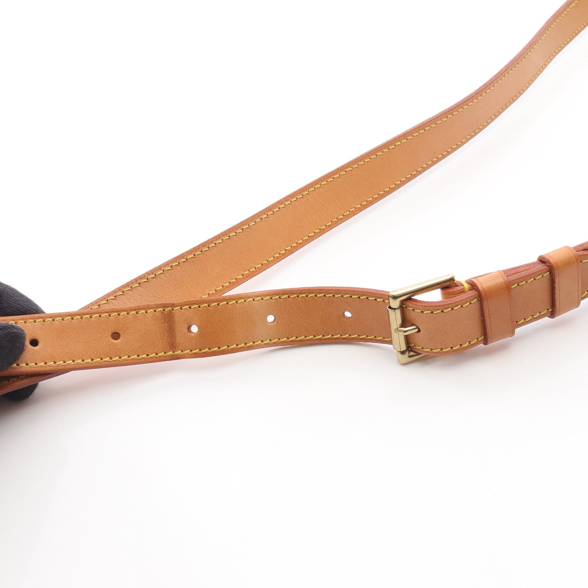 ミュゼット モノグラム ショルダーバッグ PVC レザー ブラウン ルイヴィトン バッグ LOUIS VUITTON