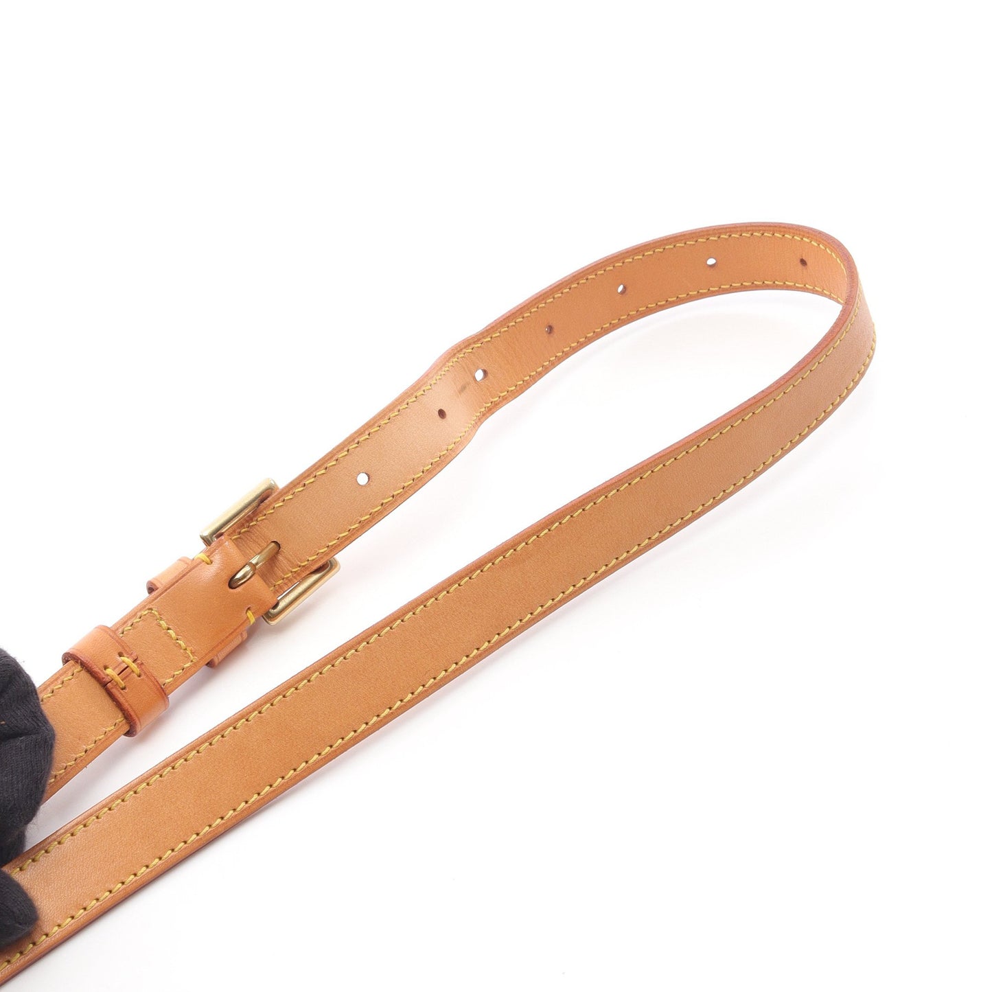 ミュゼット モノグラム ショルダーバッグ PVC レザー ブラウン ルイヴィトン バッグ LOUIS VUITTON