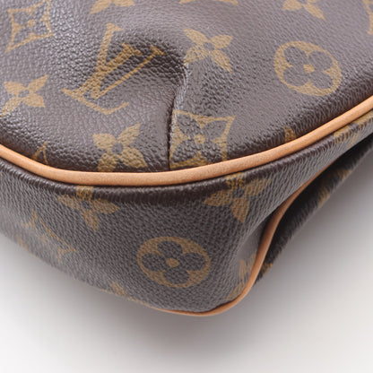 オデオンPM モノグラム ショルダーバッグ PVC レザー ブラウン ルイヴィトン バッグ LOUIS VUITTON