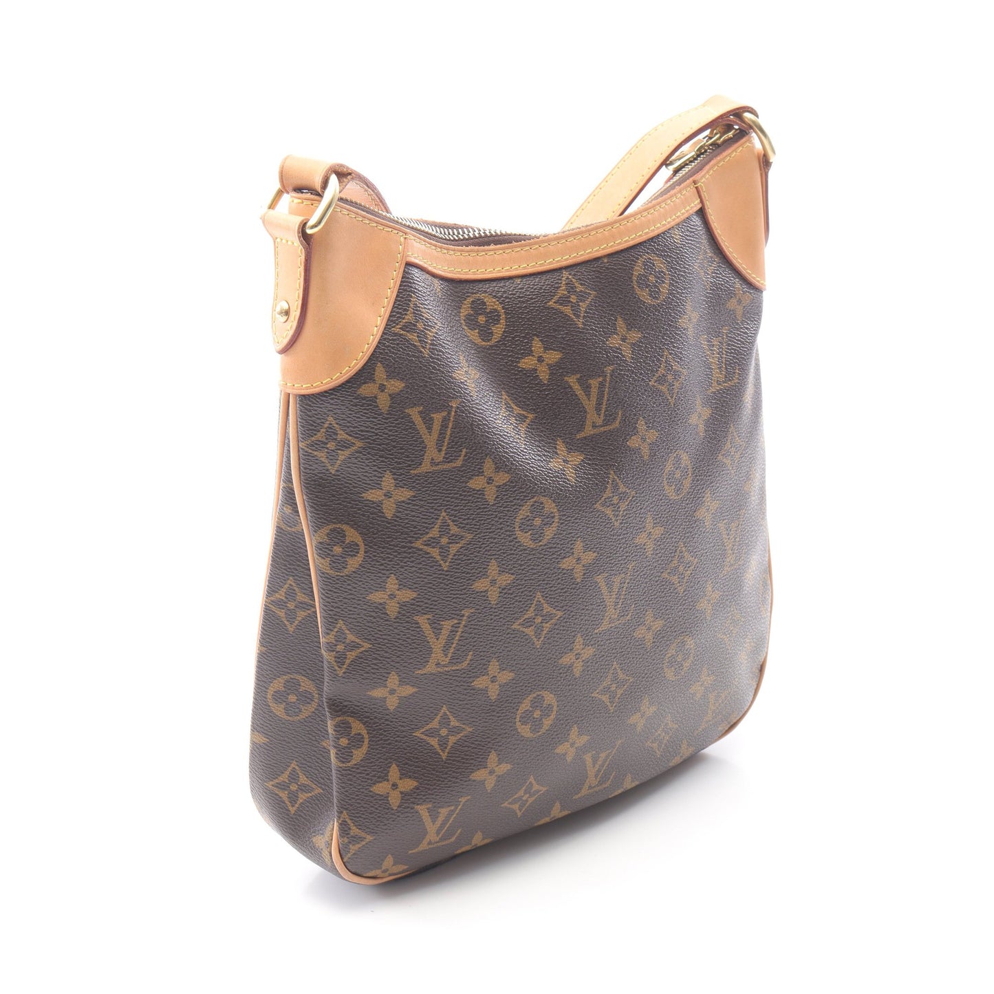 オデオンPM モノグラム ショルダーバッグ PVC レザー ブラウン ルイヴィトン バッグ LOUIS VUITTON