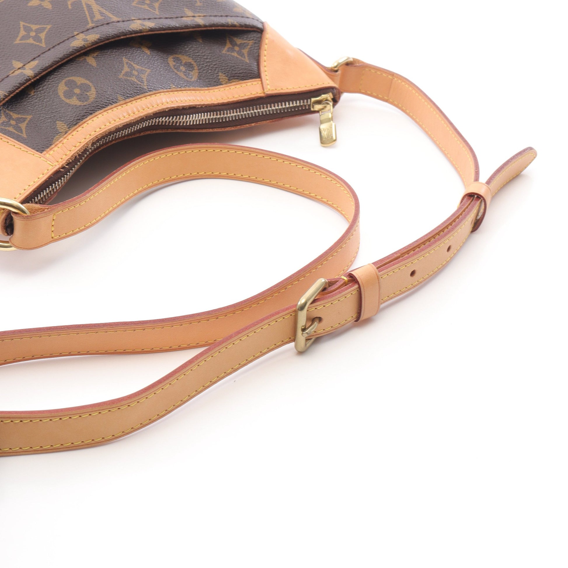 オデオンPM モノグラム ショルダーバッグ PVC レザー ブラウン ルイヴィトン バッグ LOUIS VUITTON