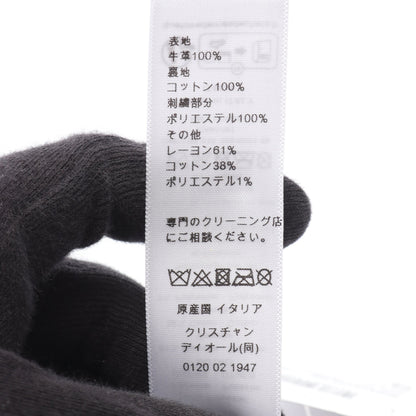 ベレー帽 帽子 レザー ブラック クリスチャンディオール 財布・小物 Christian Dior