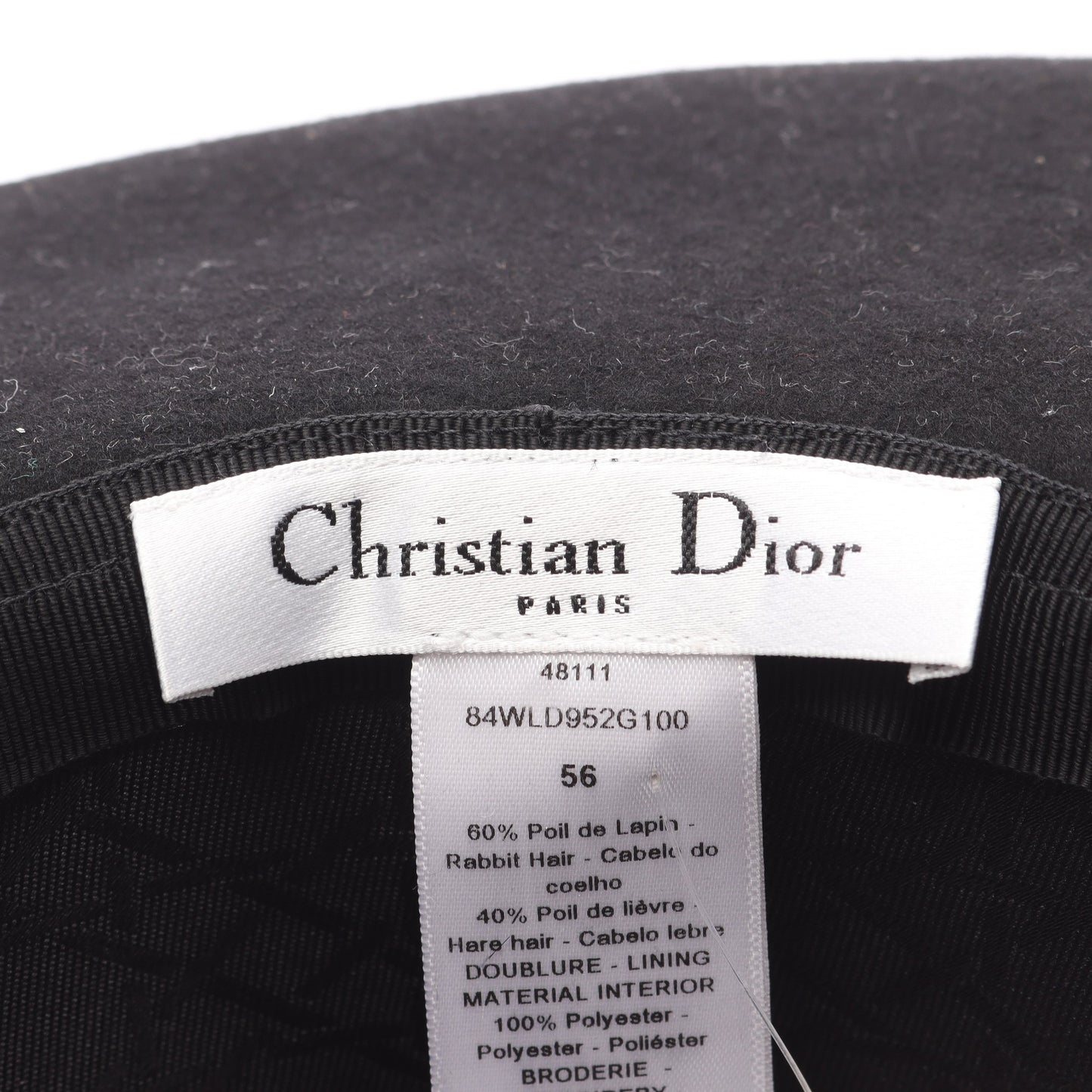 トライバル ハット ラビット ブラック クリスチャンディオール 財布・小物 Christian Dior