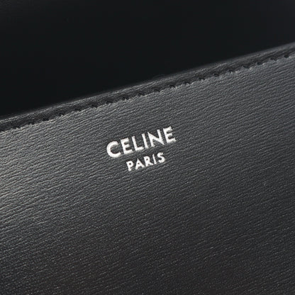 トリオンフ ショルダーバッグ レザー ブラック セリーヌ バッグ CELINE