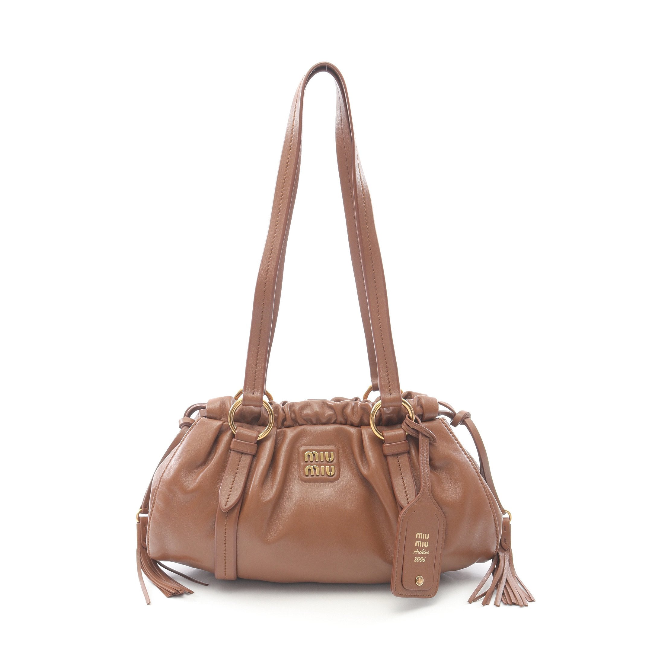 LUDLOW ラドロー　フリンジ　バスケット　ブラウン LUDLOW（ラドロー）の「＜LUDLOW（ラドロー）＞フリンジ バスケット