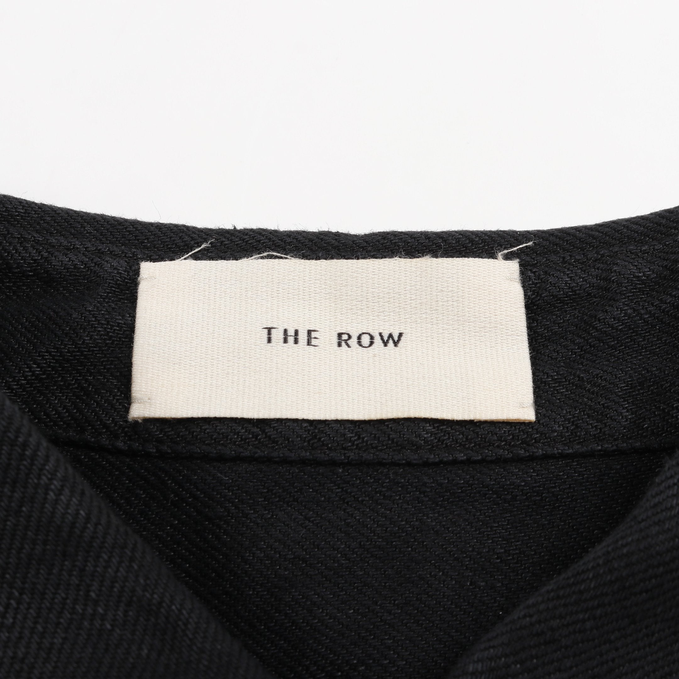 オーバーサイズ シャツ リネン ブラック ザロウ – RECLO