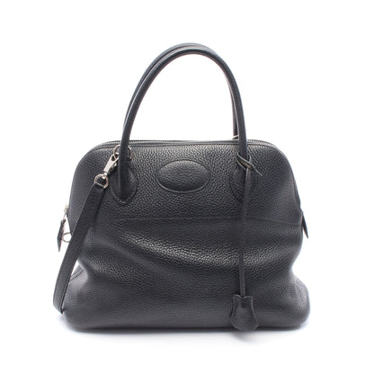 ボリード31 ハンドバッグ トリヨンクレマンス ブラック シルバー金具 2WAY □I刻印 エルメス バッグ HERMES
