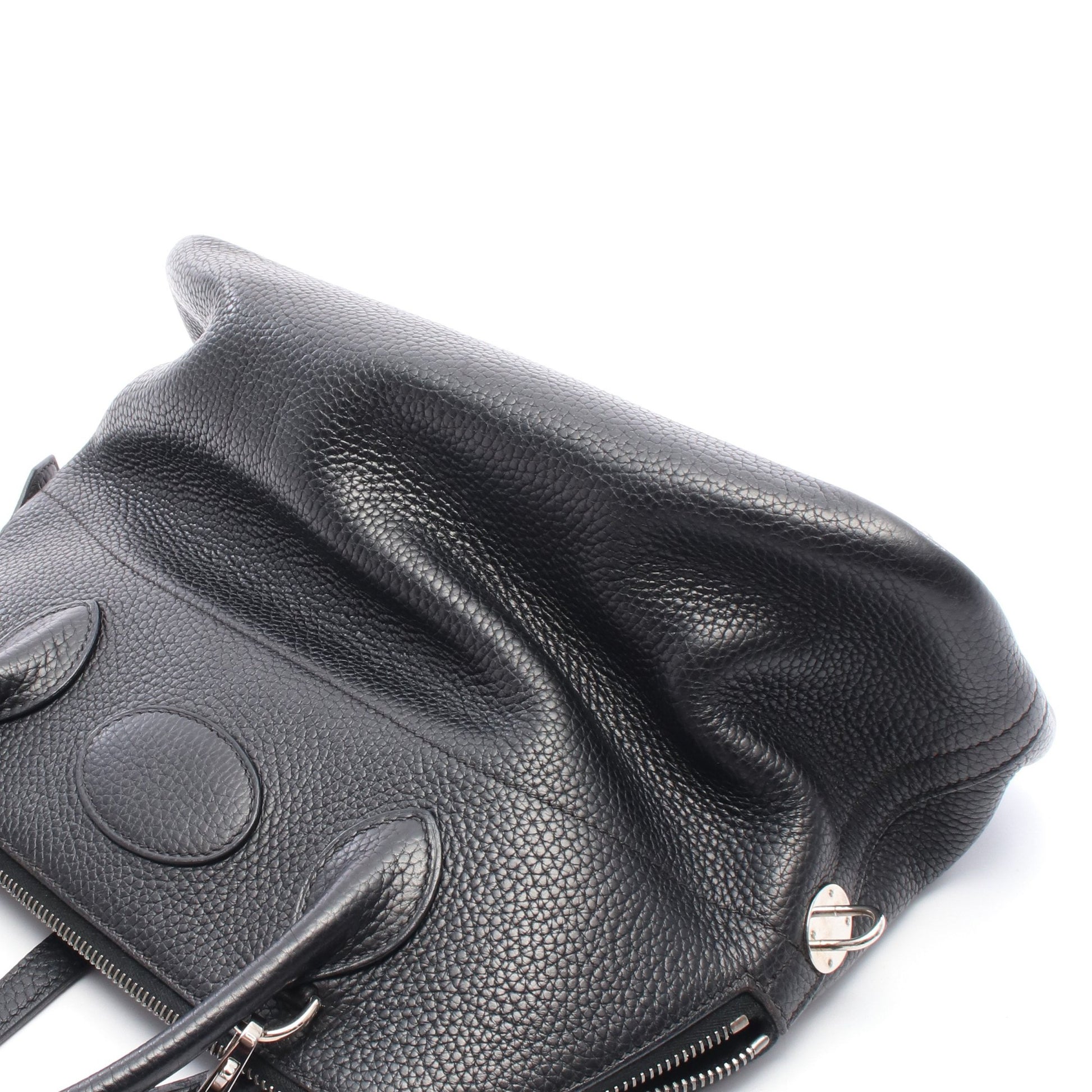 ボリード31 ハンドバッグ トリヨンクレマンス ブラック シルバー金具 2WAY □I刻印 エルメス バッグ HERMES