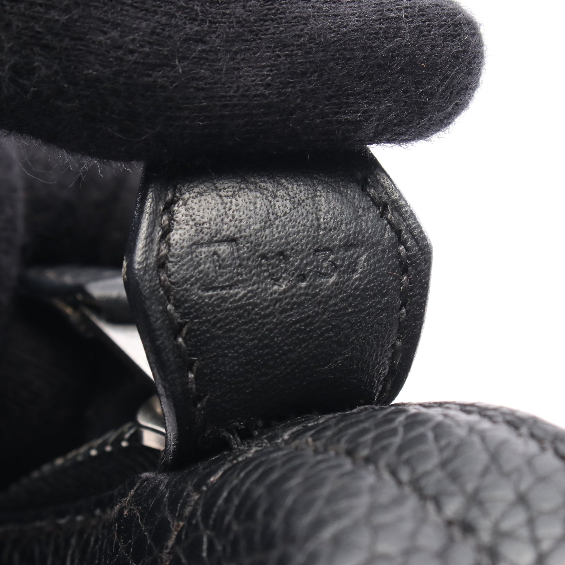 ボリード31 ハンドバッグ トリヨンクレマンス ブラック シルバー金具 2WAY □I刻印 エルメス バッグ HERMES