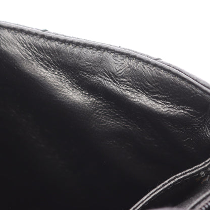 マトラッセ トップハンドル ハンドバッグ キャビアスキン ブラック ゴールド金具 シャネル バッグ CHANEL