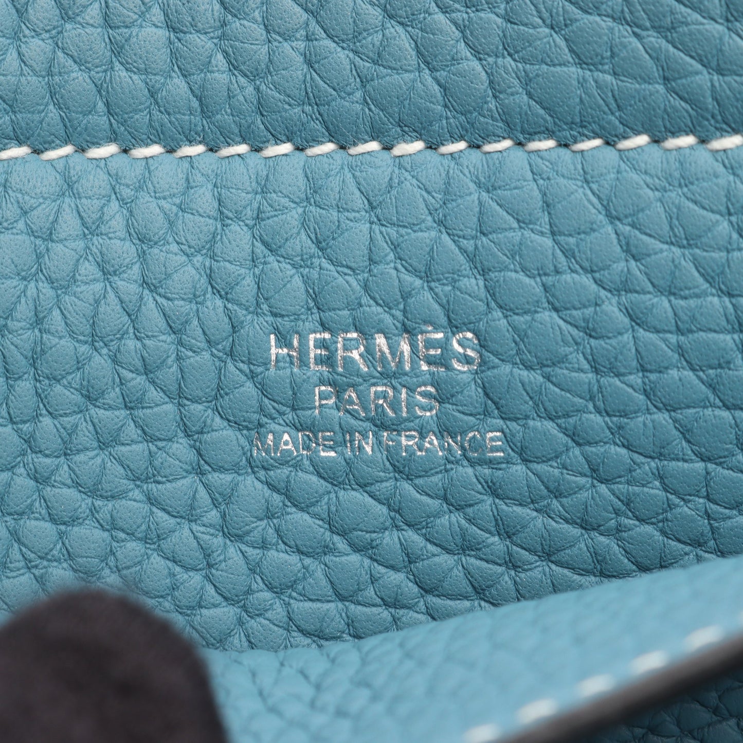 カバセリエ46 ニューブルージーン ショルダーバッグ トートバッグ トリヨンクレマンス ライトブルー W刻印 エルメス バッグ HERMES