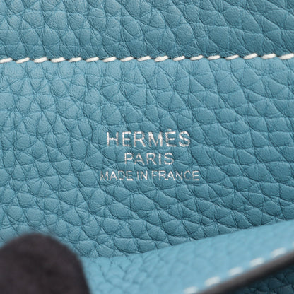 カバセリエ46 ニューブルージーン ショルダーバッグ トートバッグ トリヨンクレマンス ライトブルー W刻印 エルメス バッグ HERMES