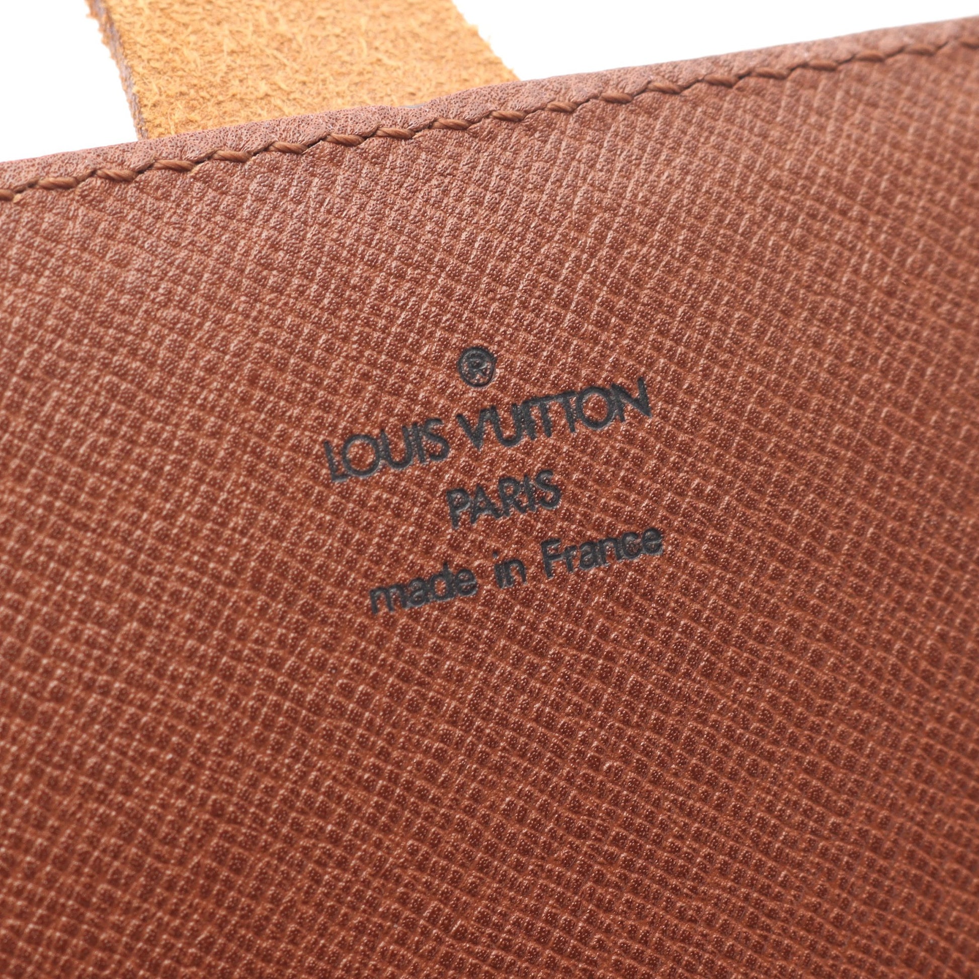 カルトシエールMM モノグラム ショルダーバッグ PVC レザー ブラウン ルイヴィトン バッグ LOUIS VUITTON