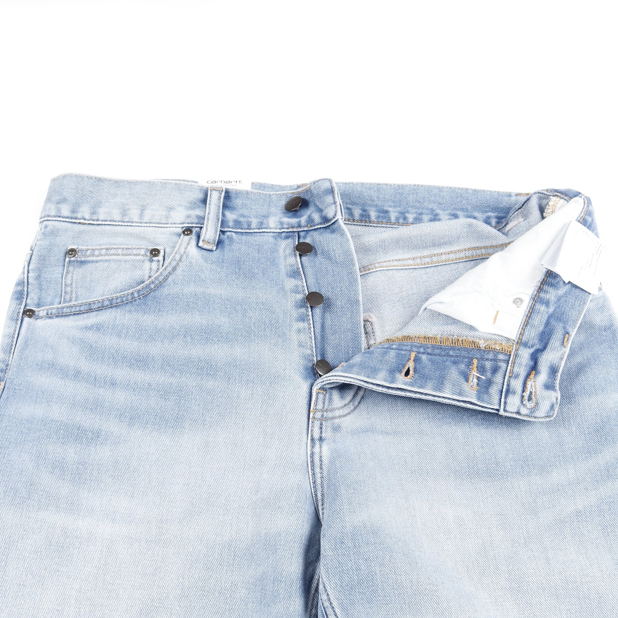 デニムパンツ コットン ライトブルー カーハートダブリューアイピー