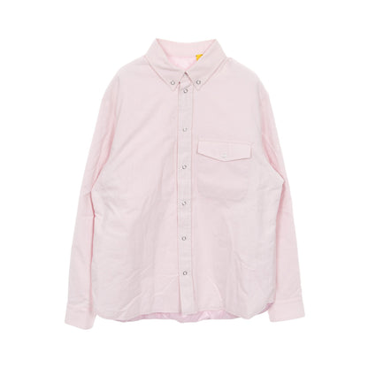 GENIUS 7 FRAGMENT HIROSHI FUJIWARA パディングシャツジャケット シャツ コットン ピンク モンクレール トップス MONCLER