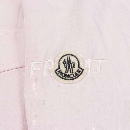 GENIUS 7 FRAGMENT HIROSHI FUJIWARA パディングシャツジャケット シャツ コットン ピンク モンクレール トップス MONCLER